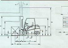 Frontstapler Diesel Dimex D 25 Allegro