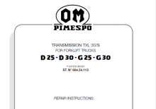 Frontstapler Diesel OM-Pimespo D 30
