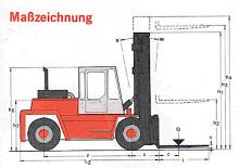 Frontstapler Diesel Kalmar DC 12-1200
