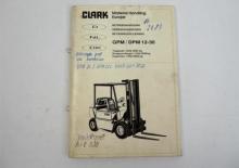Frontstapler Diesel Clark DPM 12