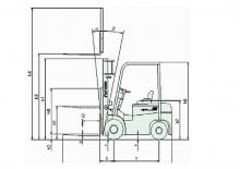 Frontstapler Diesel Artison EFD 30 ECO-Z