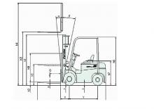 Frontstapler Diesel Artison EFD 35 ECO-Z