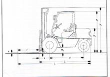 Frontstapler Diesel Komatsu FD 50 Z-1 E