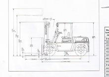 Frontstapler Diesel Komatsu FD 60-6