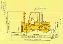 Frontstapler Diesel Mitsubishi FD 60 T