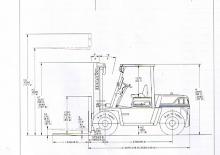 Frontstapler Diesel Komatsu FD 70-6