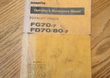 Frontstapler Diesel Komatsu FD 80-7