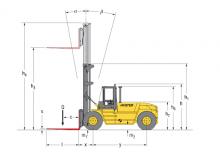 Frontstapler Diesel Hyster H 16.00 XM - 12 EC