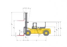 Frontstapler Diesel Hyster H 32.00 F
