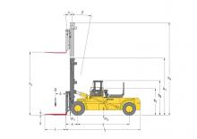 Frontstapler Diesel Hyster H 44.00 E