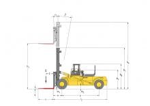 Frontstapler Diesel Hyster H 48.00 E