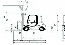 Frontstapler Diesel Nuova Detas Sherpa 20