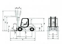Frontstapler Diesel Nuova Detas Sherpa 50