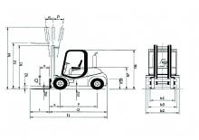 Frontstapler Diesel Nuova Detas Sherpa 50