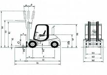 Frontstapler Diesel Nuova Detas Sherpa 60