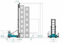 Frontstapler Diesel Konecranes SMV 45 GC 4 S