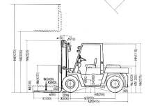 Frontstapler Diesel Nissan VF 05 H 70 U
