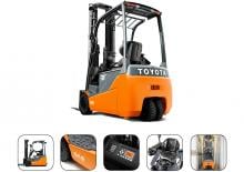 Frontstapler Elektro Toyota 8 FBE 18T 