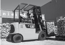 Frontstapler Elektro Caterpillar EP20K PAC
