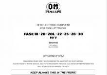 Frontstapler Elektro OM-Pimespo Fase 20