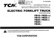 Frontstapler Elektro TCM FB 10-7