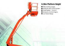 Gelenkarbeitsbühnen auf Raupen Hitachi HX 64 B 2