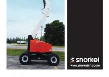 Gelenkarbeitsbühnen auf Rädern Snorkel AB60J