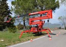 Gelenkarbeitsbühnen auf Raupen CTE Traccess 270
