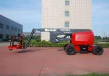 Gelenkarbeitsbühnen auf Rädern Mantall HZ-200J