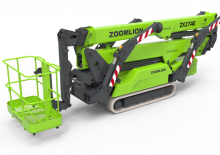 Gelenkarbeitsbühnen auf Raupen Zoomlion ZX27AE
