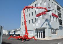Gelenkarbeitsbühnen auf Raupen CMC S28