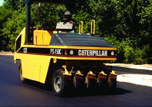 Gummiradwalzen Caterpillar PS 150