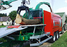 Holzhäcksler MUS-MAX Wood-Terminator 8