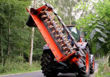 Heckmähwerke Scheiben m. Aufbereiter Kubota DMC6028R