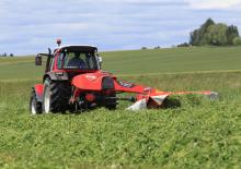 Heckmähwerke Scheiben m. Aufbereiter Kuhn FC 244 D-FF
