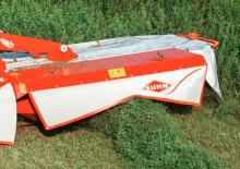 Heckmähwerke Scheiben m. Aufbereiter Kuhn FC 283 R-GII