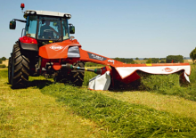 Heckmähwerke Scheiben m. Aufbereiter Kuhn FC 284 D-FF