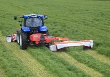 Heckmähwerke Scheiben m. Aufbereiter Kuhn FC 314 D-FF