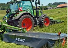 Heckmähwerke Scheiben m. Aufbereiter Fendt Slicer 3160 TLX KC