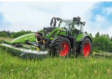 Heckmähwerke Scheiben m. Aufbereiter Fendt Slicer 3670 TLX KC
