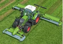 Heckmähwerke Scheiben o. Aufbereiter Fendt Slicer 3670 TLX