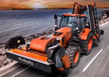 Heckmähwerke Scheiben m. Aufbereiter Kubota DMC6087T