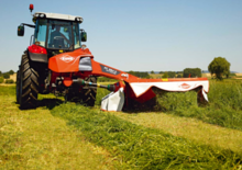 Heckmähwerke Scheiben m. Aufbereiter Kuhn FC 284 FF