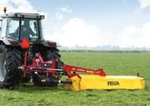 Heckmähwerke Scheiben m. Aufbereiter Fella SM 3060 TL- RC