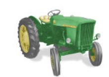 Hinterrad-Traktoren John Deere 303