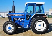 Hinterrad-Traktoren Ford-NH 7710