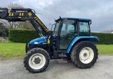 Hinterrad-Traktoren New Holland TL 70 (300)