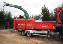 Holzhäcksler MUS-MAX Wood-Terminator 9 Z