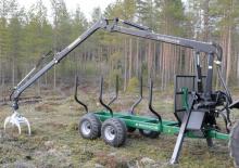 Holzladekrane Kronos 4000