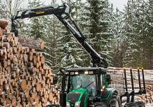 Holzladekrane Kronos 8020 L 